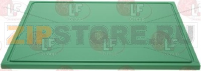 ЗЕЛЕНАЯ РАЗДЕЛОЧНАЯ ДОСКА GN 2/1 650X530XH20 ММ 