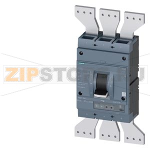 circuit breaker 3VA2 IEC frame 1250 breaking capacity class  C Icu=110kA @ 415 V 3-pole, line protection ETU330,  LIG, In=1250A overload protection Ir=500A ...1250A short circuit protection Ii=1,5...10 x In ground-fault protection Ig=0,2... 1 x In, tg=0,1 