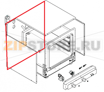 Schiena per forni modd. snack Tecnoeka EKF 423 Schiena per forni modd. snack Tecnoeka EKF 423Запчасть на сборочном чертеже под номером: 30308440Название запчасти на английском языке: Schiena per forni modd. snack Tecnoeka EKF 423