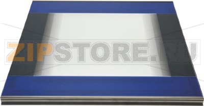 EXTERNAL DOOR FOR OVEN GLASS 592x590 mm 
