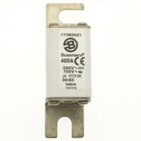Предохранитель, 400 A, AC 690 В, 200 кА, DIN 00, aR, DIN, IEC Eaton 400A 690V aR 00/80 SQ. BODY IND