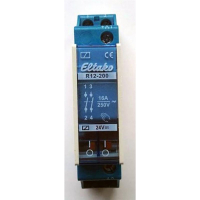Реле электромеханическое 24 В, 8 А, 1 шт Eltako R12-200-24V DC