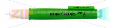 Тестер Testboy; с интегрированной импульсной лампой Wago 206-804 
