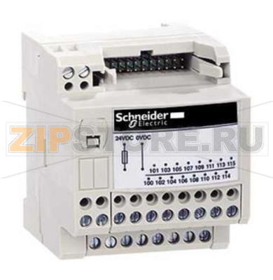 Модуль ввода/вывода с клемнным блоком 24 В, 2 м, 16 каналов Schneider Electric ABE7H34E200 