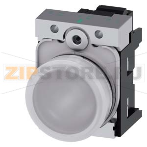 СВЕТОВОЙ ИНДИКАТОР, 22MM, КРУГЛЫЙ, МЕТАЛЛИЧЕСКИЙ ГЛЯНЦЕВЫЙ, БЕЛЫЙ МАТОВЫЙ РАССЕИВАТЕЛЬ, С ДЕРЖАТЕЛЕМ, МОДУЛЬ ПОДСВЕТКИ С ИНТЕГРИРОВАННЫМ СВЕТОДИОДОМ 230V AC,  ПРУЖИННЫЕ КЛЕММЫ, С ГРАВИРОВКОЙ ЛАЗЕРОМ, UPPER AND LOWER CASE, START OF LINE ALWAYS UPPER CASE S 