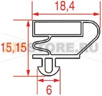 GUARNIZIONE AD INCASTRO 860x710 mm