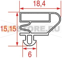 GUARNIZIONE AD INCASTRO 860x710 mm 