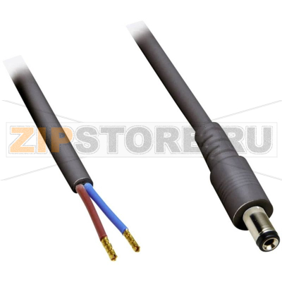 Гнездо низковольтное 2.5 мм, 5.5 мм, 1 м, 1 шт TRU Components TC-2511300 