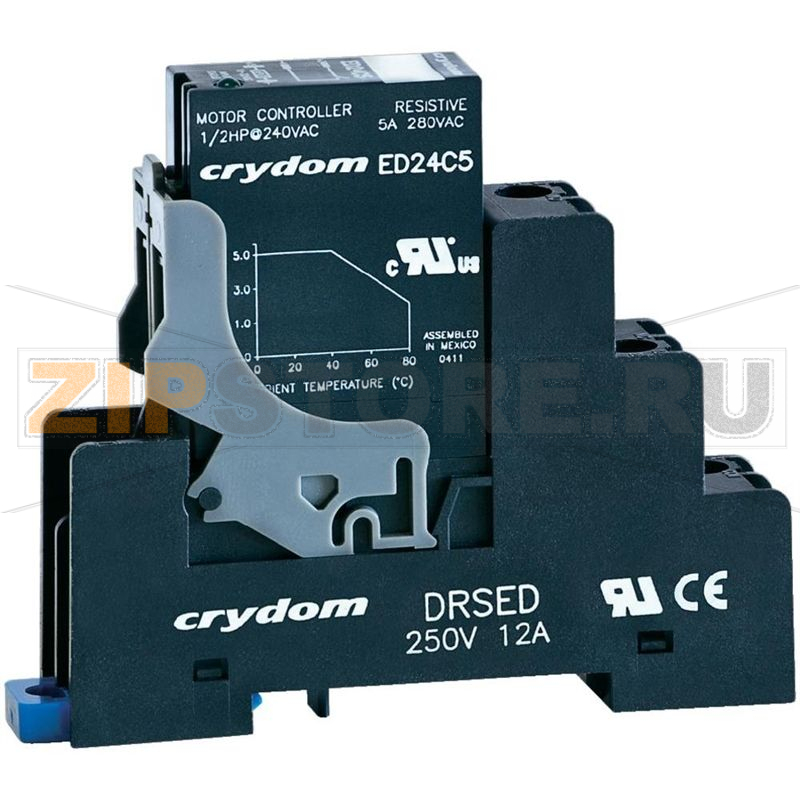 Гнездо для реле 71х15.5х49.5 мм, 1 шт Crydom DRSED 
