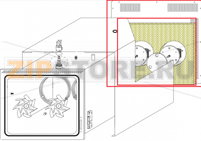 Rear panel Garbin 43 DX   Rear panel Garbin 43 DXЗапчасть на сборочном чертеже под номером: SCH109