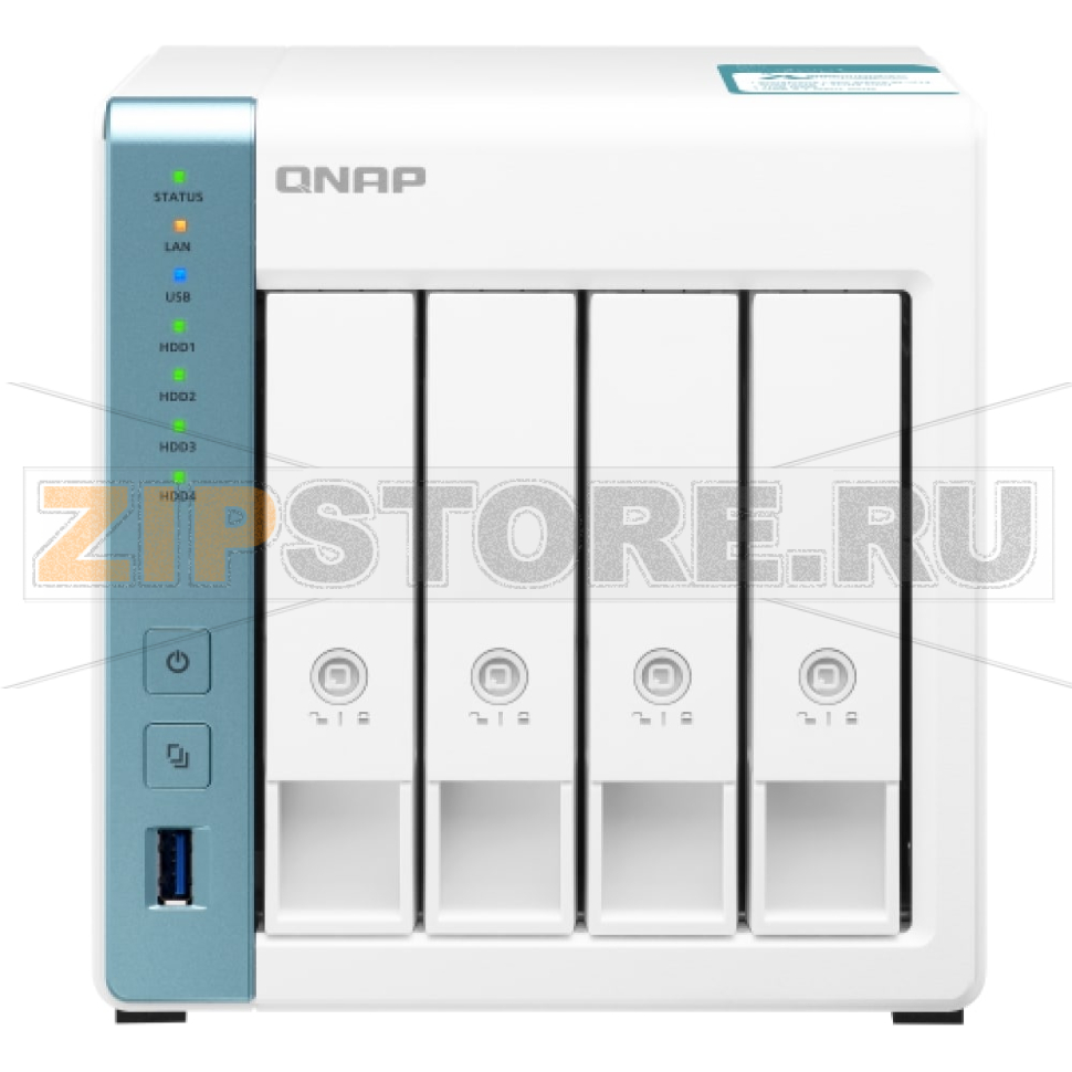 Накопитель сетевой QNAP D4-REV-B 
