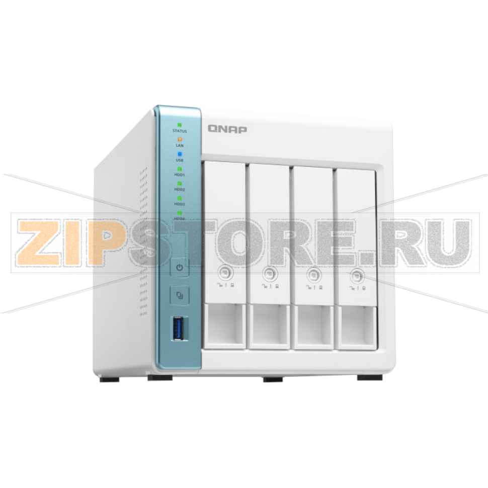 Накопитель сетевой QNAP D4-REV-B 