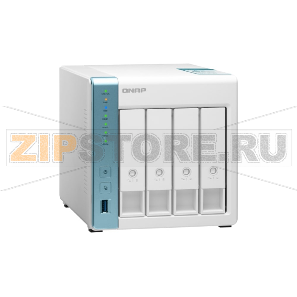 Накопитель сетевой QNAP D4-REV-B 