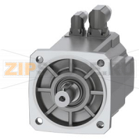 SIMOTICS S-1FK2 CT Серводвигатель М0 = 6,5 Нм; ПН = 1,71 кВт при NN = 3000 оборотов в минуту (380-480); ПН = 0,97 кВт при нн = 1500 оборотов в минуту (200-240 В); Степень защиты IP65; Вал D24x50 мм с шпонкой; Абсолютный датчик однооборотные 22-бит (кодер