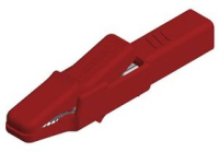 Зажим защитный 25 A, 300 В, тип: крокодил, красный Hirschmann AK 2 B RED
