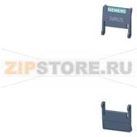 Откидная крышка 22,5 мм, для устройств SIRIUS в промышленном корпусе для установки на DIN-рейку цвет: серый титан Siemens 3ZY1450-1AB00