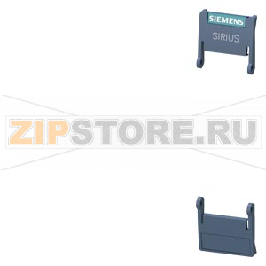 Откидная крышка 22,5 мм, для устройств SIRIUS в промышленном корпусе для установки на DIN-рейку цвет: серый титан Siemens 3ZY1450-1AB00 