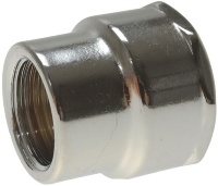 ХРОМИРОВАННАЯ МУФТА FF Ø 1/2"X3/4"