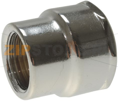 ХРОМИРОВАННАЯ МУФТА FF Ø 1/2&quot;X3/4&quot; 