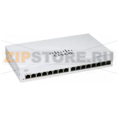 Коммутатор 16xLAN, RJ-45 Cisco CBS110-16T-EU 