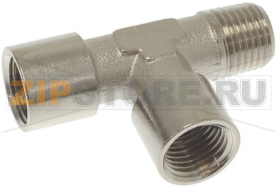 Т-ОБРАЗНЫЙ ФИТИНГ Ø 1/4&quot;F-1/4&quot;F-1/4&quot;M 