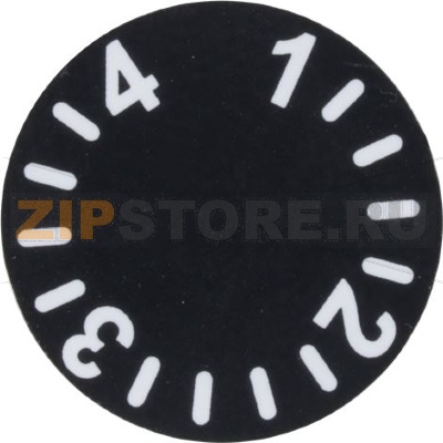 TIMER KNOB STICKER 