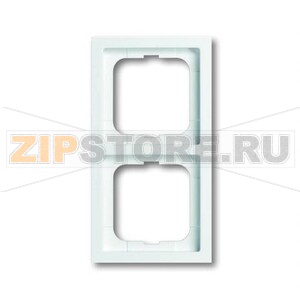 Рамка двухместная, альпийский белый ABB 2CKA001754A4499 