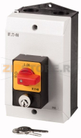 Выключатели аварийные, P1, 25 A, монтаж на поверхность, 3-полюсн Eaton P1-25/I2/SVA(S)-RT