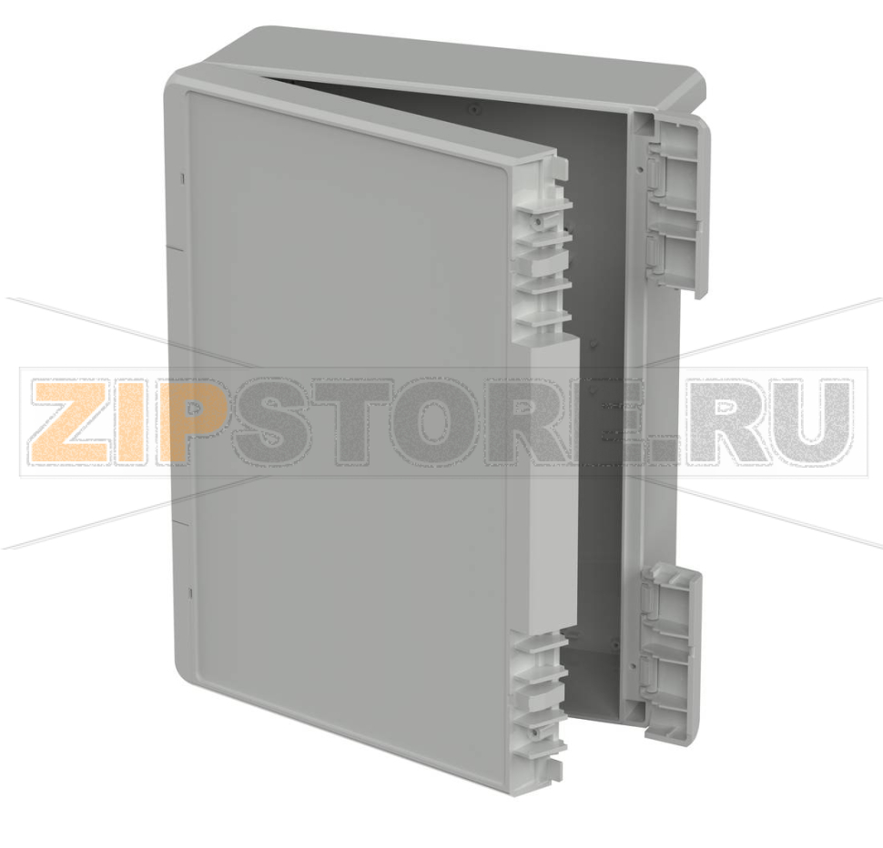 Корпус, 284x364x120 мм, поликарбонат UL 94 V0, одноцветный Bopla B 273612 PC-V0 7035 