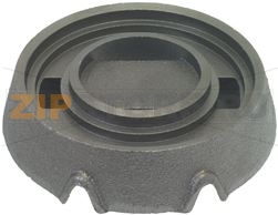 BASE BRUCIATORE DOPPIA ø 130 mm 