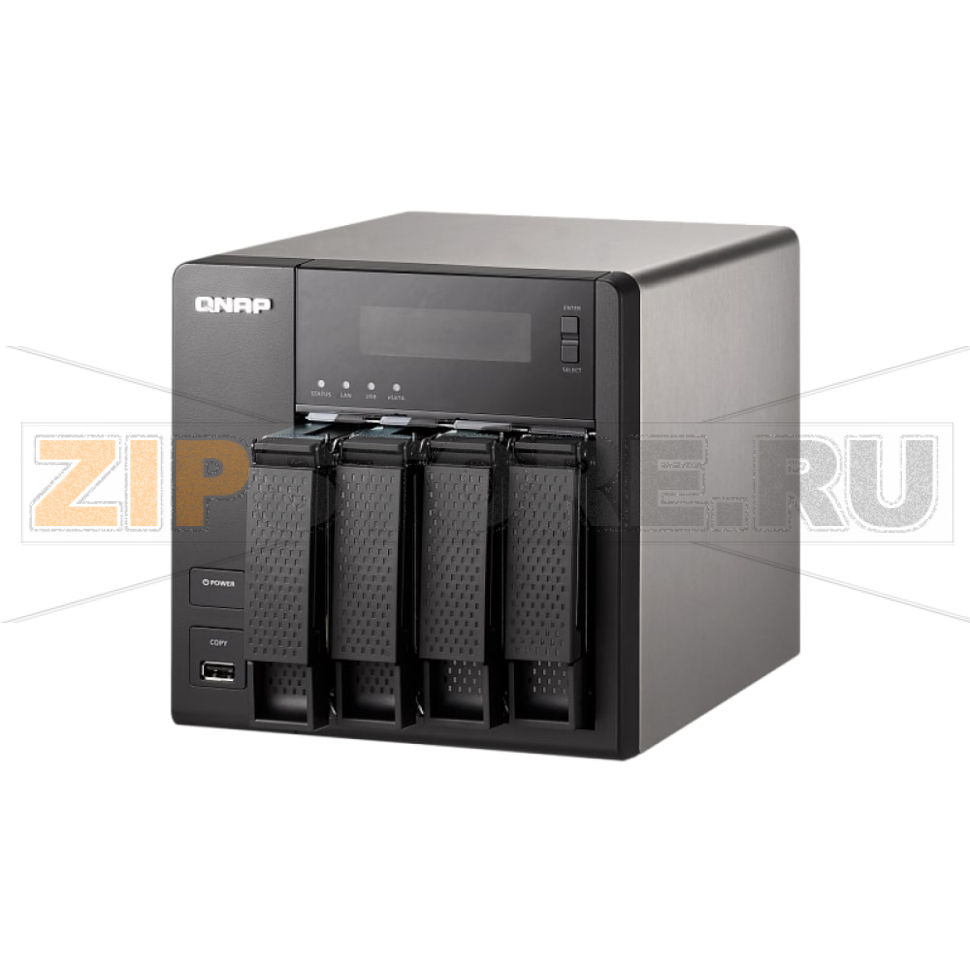 Накопитель сетевой QNAP TS-421 