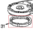 Gear internal 59T KitchenAid 5KPM50