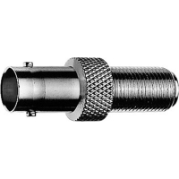 Разъем коаксиальный, гнездо BNC, гнездо F, 1 шт Telegärtner J01008A0021