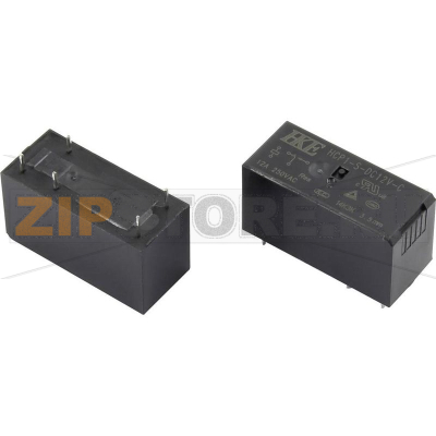 Реле электромагнитное 5 В/DC, 12 А, 1 шт HKE HCP1-S-DC5V-C 
