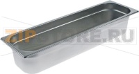 TRAY ST./STEEL GN 2/4 530x162xH100 mm