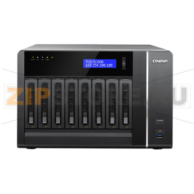 Накопитель сетевой QNAP TVS-EC880 