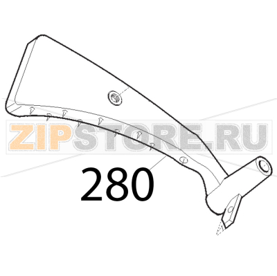 P. Merce QRZ, DAL2001 Sirman Mirra 300 P. Merce QRZ, DAL2001 Sirman Mirra 300Запчасть на деталировке под номером: 280