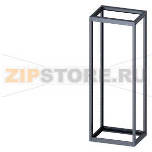 SIVACON, Supporting structure, for standard Empty enclosure, H: 2200 mm, W: 800 mm, T: 600 mm, zinc-plated Siemens 8MF1286-2GS30 