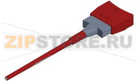 Щуп тестовый 4 мм, красный Hirschmann KLEPS 60 RED 