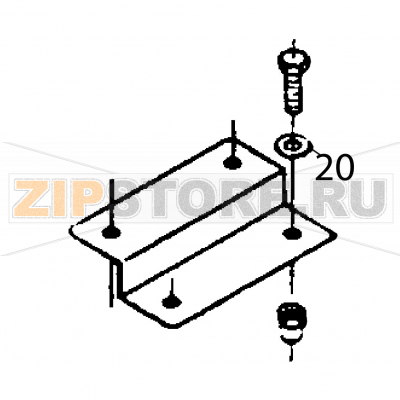 Washer A.5 Fagor ECO-120 Washer A.5 Fagor ECO-120Запчасть на деталировке под номером: 20Название запчасти Fagor на английском языке: Washer A.5 ECO-120.