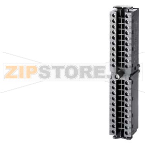 SIMATIC S7-300, 40-ПОЛЮСНЫЙ ФРОНТАЛЬНЫЙ СОЕДИНИТЕЛЬ ДЛЯ СИГНАЛЬНЫХ МОДУЛЕЙ, КЛЕММ С ВИНТОВЫМИ ЗАЖИМАМИ Siemens 6ES7392-1AM00-0AA0 