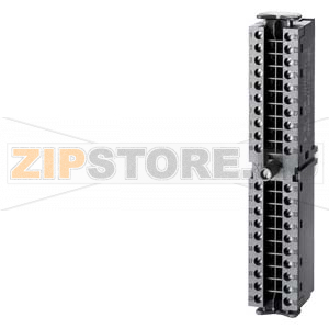 SIMATIC S7-300, 40-ПОЛЮСНЫЙ ФРОНТАЛЬНЫЙ СОЕДИНИТЕЛЬ ДЛЯ СИГНАЛЬНЫХ МОДУЛЕЙ, КЛЕММ С ВИНТОВЫМИ ЗАЖИМАМИ Siemens 6ES7392-1AM00-0AA0 