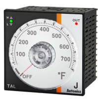 Контроллер температурный с круговой шкалой и ПИД-регулятором Autonics TAL-B4RJ4F