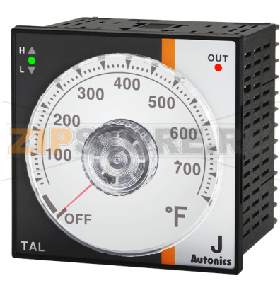 Контроллер температурный с круговой шкалой и ПИД-регулятором Autonics TAL-B4RJ4F 
