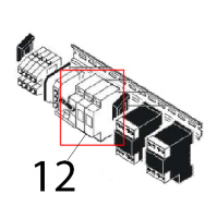 Fuse terminal 10x38 Angelo Po FM1221E1