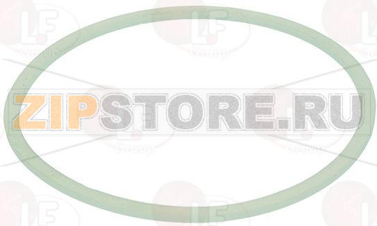 ПЛОСКАЯ СИЛИКОНОВАЯ ПРОКЛАДКА Ø 145X133X3 