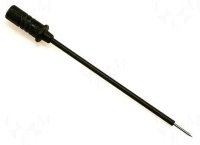 Щуп тестовый 0.64 мм, 30 В, черный Hirschmann MICRO-PRUEF MPS 2 0.64 FT SW