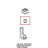 Grooved door pin bushing Unox XBC 1005