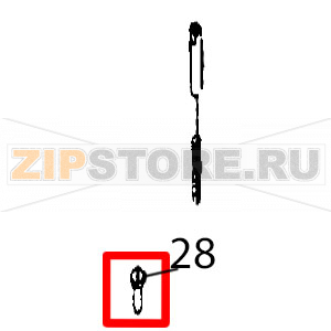 Tube rivet Ø 4x7,5 Fagor HMM-6/11 Tube rivet Ø 4x7,5 Fagor HMM-6/11Запчасть на деталировке под номером: 28Название запчасти Fagor на английском языке: Tube rivet Ø 4x7,5 HMM-6/11.