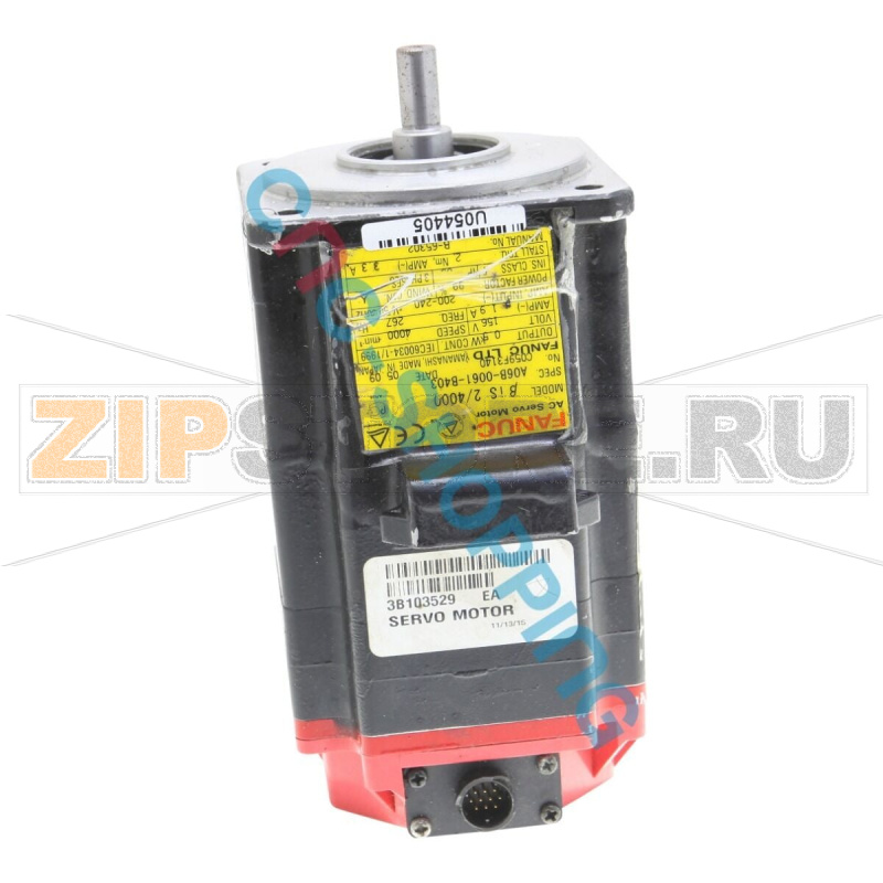 Серводвигатель с прямым валом и тормозом Fanuc A06B-0061-B403 